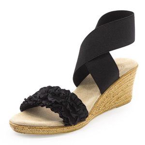 Charleston Shoe Co Carolina Sandal Black Onyx